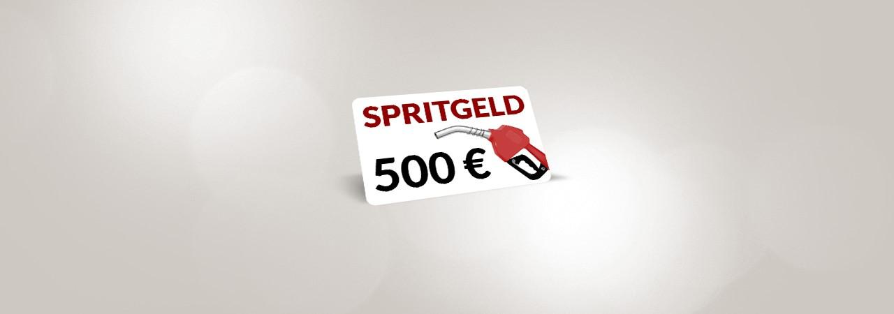 500 Euro Spritgeld